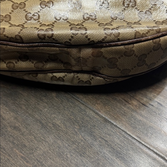 Gucci Brown Monogram Canvas Hobo Bag - Picture 15 of 15